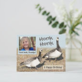 Honk honk + Grandpa's verjaardag CC0317 Briefkaart (Staand voorkant)