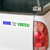 Honk in Vortex Bumpersticker (Op Truck)