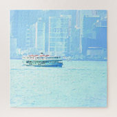 Honk Kong skyline puzzle Legpuzzel (Verticaal)
