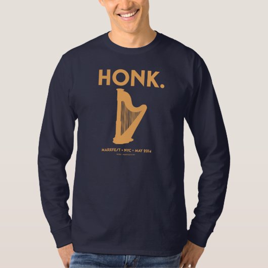 Honk Long-Sleeved Raglan T-shirt (Voorkant)