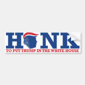 Honk om Trump in het Witte Huis te zetten - ReTrum Bumpersticker (Voorkant)