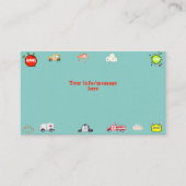 Honk piep toot voertuigen jongen verjaardag informatiekaartje (Voorkant)