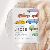 Honk Piep Vroom Kinder Auto Verjaardagsfeestje Kaart