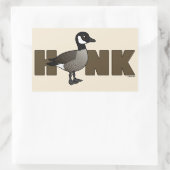 HONK RECHTHOEKIGE STICKER (Tas)