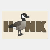 HONK RECHTHOEKIGE STICKER (Voorkant)