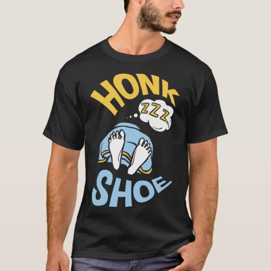 Honk Schoen Snoring Anti Snoring Husbands T-shirt (Voorkant)