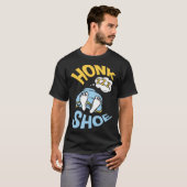 Honk Shoe Snoring Anti Snoring Husbands T-shirt (Voorkant volledig)