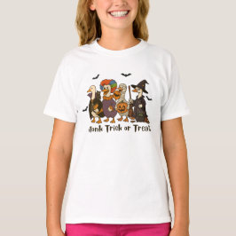 Honk Trick or treat Halloween Goose Kostuum T-shirt
