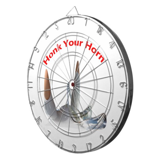 Honk Uw Horn Dart Boards Dartbord (Voorkant Rechts)