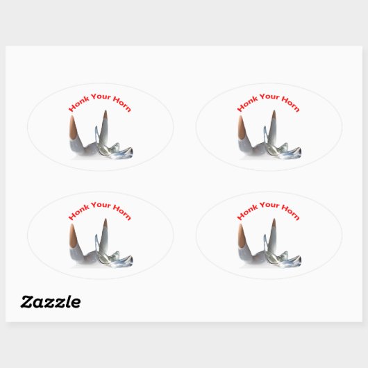 Honk Uw Horn Stickers (Vel)