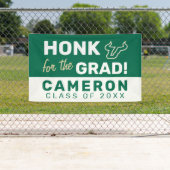 Honk voor het USF-Afstudeerder Spandoek (Insitu)