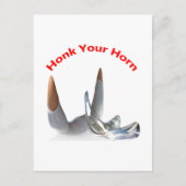 Honk Your Horn Briefkaart (Voorkant)