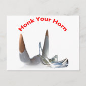 Honk Your Horn Briefkaart (Voorkant)