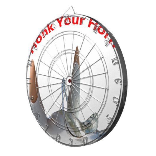 Honk Your Horn Dartbord (Voorkant Rechts)