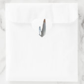 Honk Your Horn Hart Sticker (Tas)