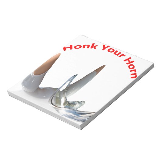 Honk Your Horn Notitieblok (Linkerzijde)
