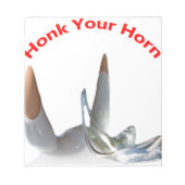 Honk Your Horn Notitieblok (Voorkant)