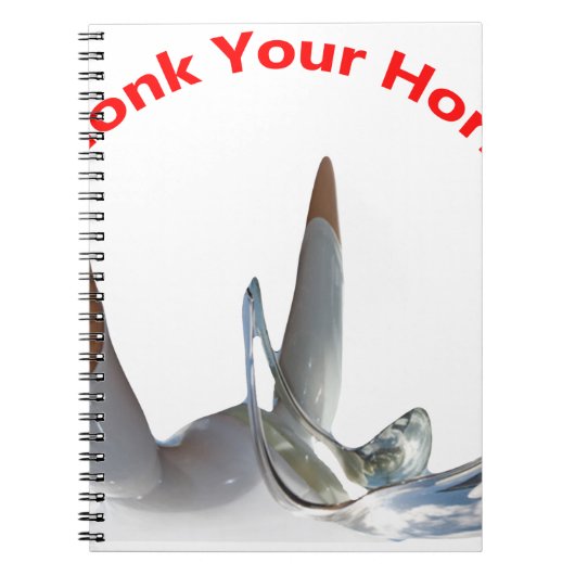 Honk Your Horn Notitieboek (Voorkant)
