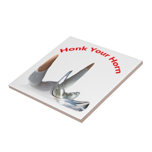 Honk Your Horn Tegeltje (Zijkant)