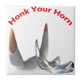Honk Your Horn Tegeltje