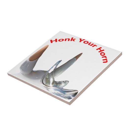 Honk Your Horn Tegeltje (Zijkant)