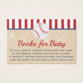 Honkaasboeken voor baby visitekaartje