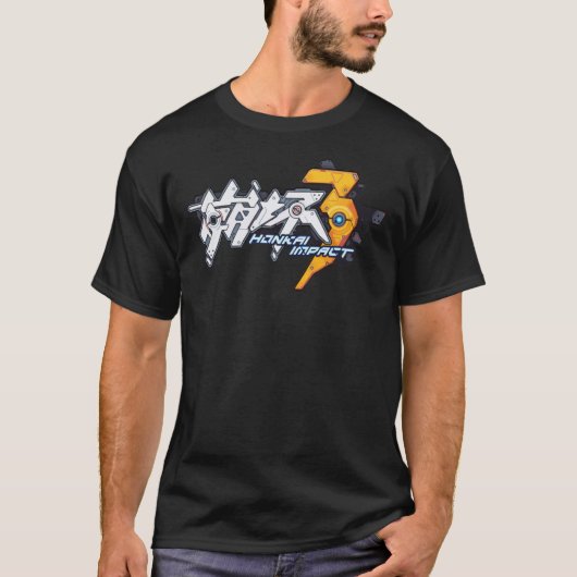 Honkai Illustrasi Logo   T-shirt (Voorkant)