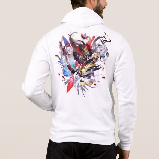 Honkai Impact 3e Fu Hua Onyx Simurgh Hoodie (Achterkant)