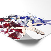 Honkai Impact 3e Seele verdubbelde gelukzaligheid Poster (Hoek)