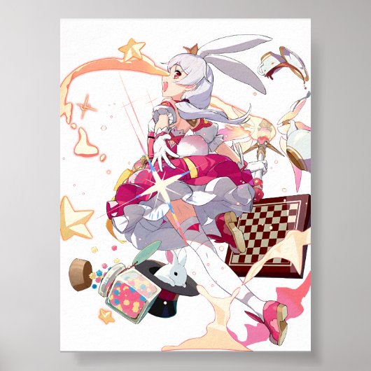 Honkai Impact 3e Theresa Magic Loli Poster (Voorkant)