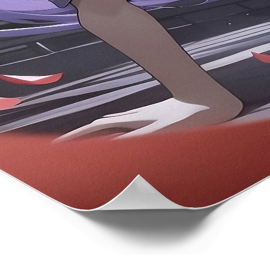 Honkai Star rail Acheron Poster (Hoek)