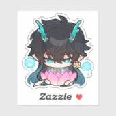 Honkai Star Rail Chibi Dan Heng IL Lotus Sticker (Vel)
