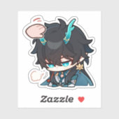 Honkai Star Rail Chibi Dan Heng IL Pat Sticker (Vel)