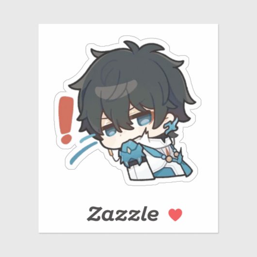 Honkai Star Rail Chibi Dan Heng Surprise Sticker (Vel)