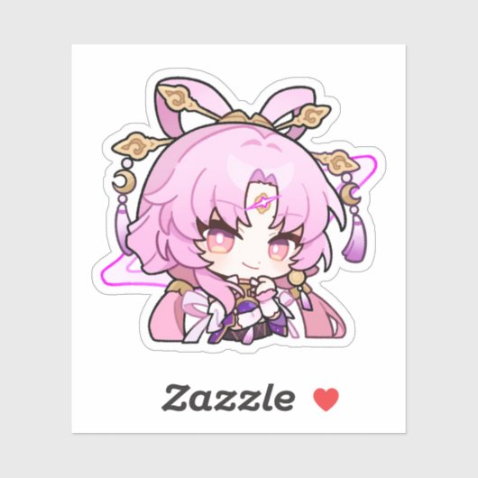 Honkai Star Rail Chibi Fu Xuan Sticker (Vel)