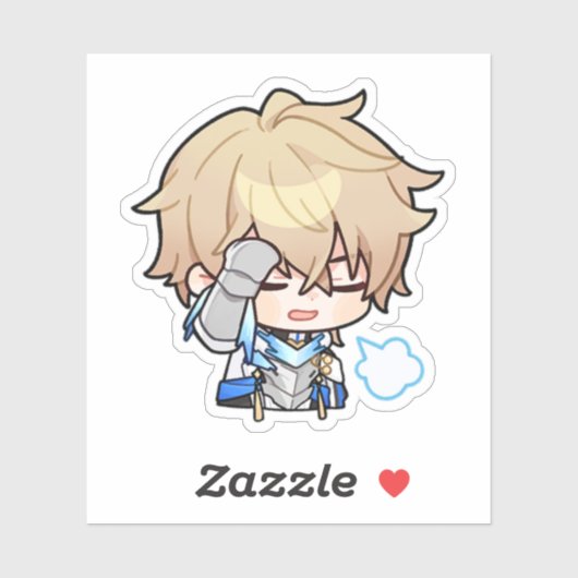 Honkai Star Rail Chibi Gepard Sticker (Vel)