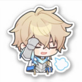 Honkai Star Rail Chibi Gepard Sticker (Voorkant)