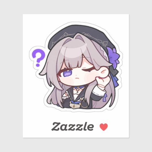 Honkai Star Rail Chibi Herta Sticker (Vel)