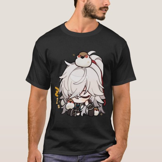 Honkai Star Rail Chibi Jing Yuan 2 T-shirt (Voorkant)