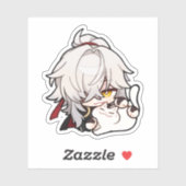 Honkai Star Rail Chibi Jing Yuan Kat Sticker (Vel)