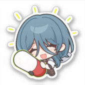 Honkai Star Rail Chibi Natasha Sticker (Voorkant)