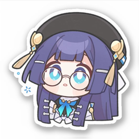 Honkai Star Rail Chibi Pela Sticker (Voorkant)