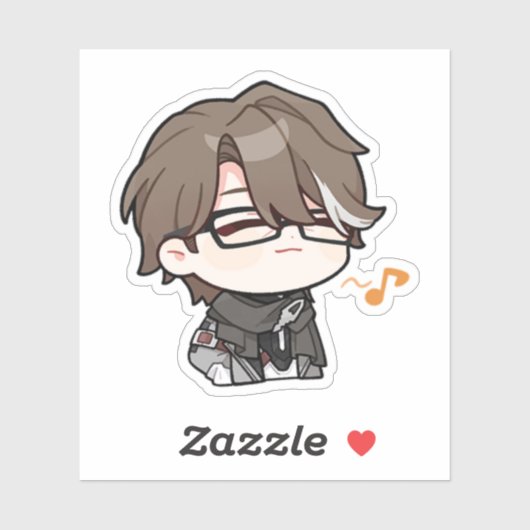 Honkai Star Rail Chibi Welt Sticker (Vel)