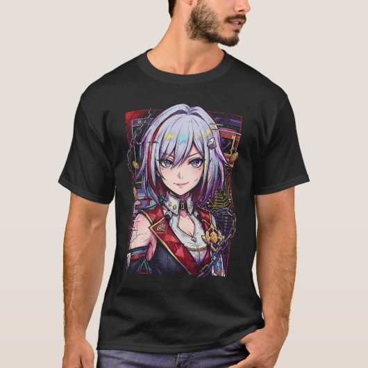 Honkai Star Rail Topaz Numby IPC Manager Fire Hunt T-shirt (Voorkant)