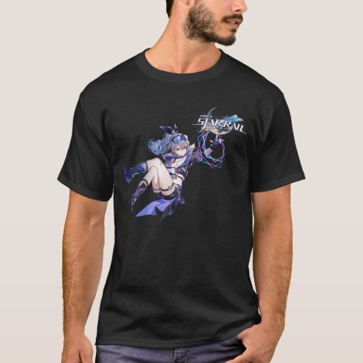 Honkai Star Rail Zilveren Wolf T-shirt (Voorkant)