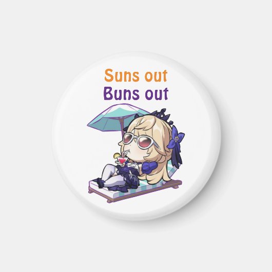 Honkai Star Rail, Zon uit, buns uit Magneet (Voorkant)