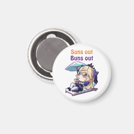 Honkai Star Rail, zonnen uit, broodjes uit Magneet (Voorkant / Achterkant)