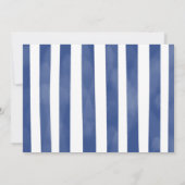 Honkbal 1E verjaardag foto uitnodiging (Achterkant)