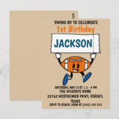 Honkbal 1e verjaardag Sport Thema Briefkaart (Voorkant / Achterkant)