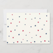 Honkbal 1e Verjaardagsfeestje Batter Up Kaart (Achterkant)